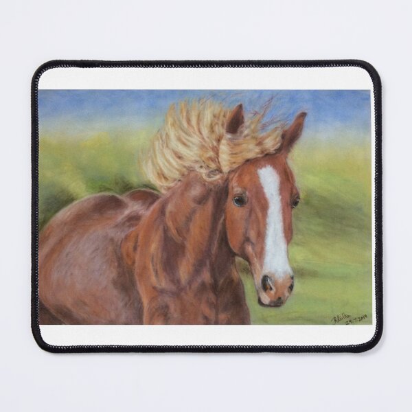 Item preview, Chestnut horse, designed and sold by BrendaMillenArt.
