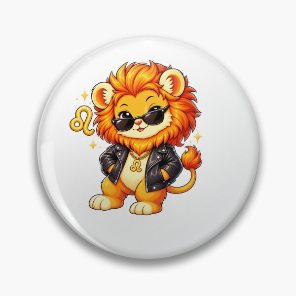 Item preview, Leo pride with this cute and stylish zodiac lion  designed and sold by Leo Bennett.