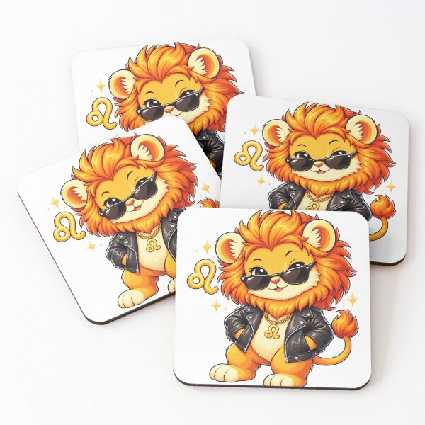 Item preview, Leo pride with this cute and stylish zodiac lion  designed and sold by Leo Bennett.