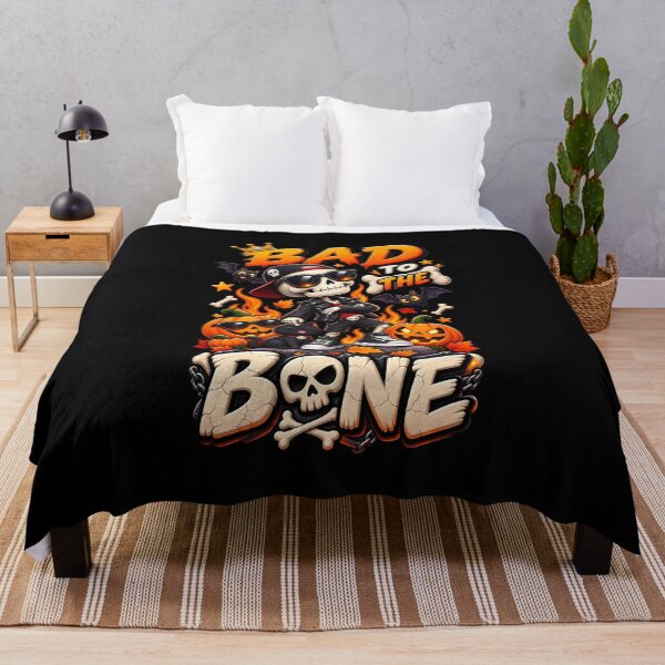 Item preview, Bad to the Bone Halloween Skeleton designed and sold by Yomere.