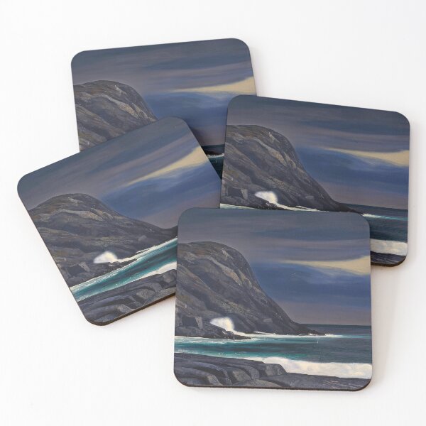 Item preview, brewing storm monhegan 1950 by Rockwell Kent - Rockwell kent paintings designed and sold by namikikkik.