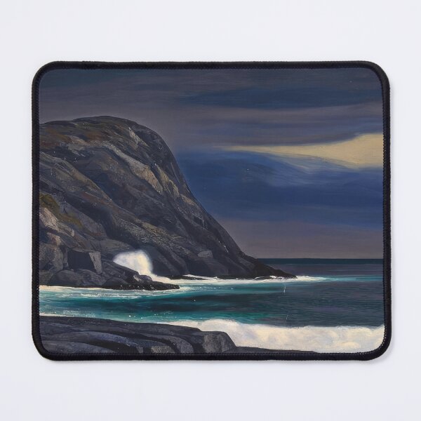 Item preview, brewing storm monhegan 1950 by Rockwell Kent - Rockwell kent paintings designed and sold by namikikkik.