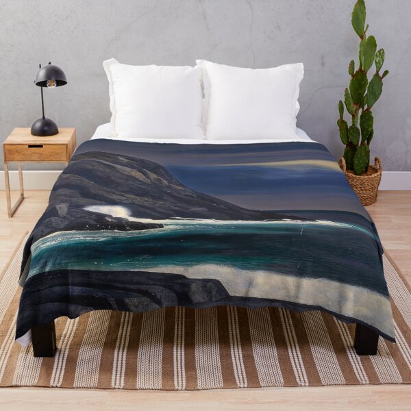 Item preview, brewing storm monhegan 1950 by Rockwell Kent - Rockwell kent paintings designed and sold by namikikkik.