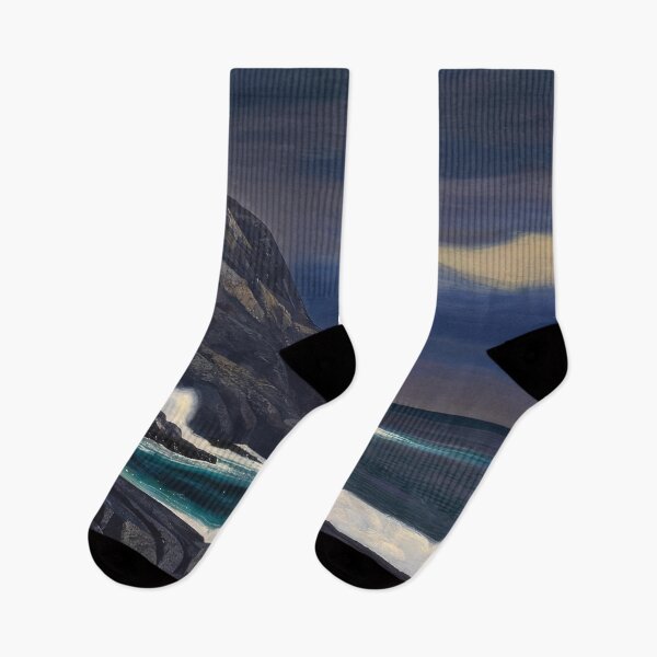 Item preview, brewing storm monhegan 1950 by Rockwell Kent - Rockwell kent paintings designed and sold by namikikkik.