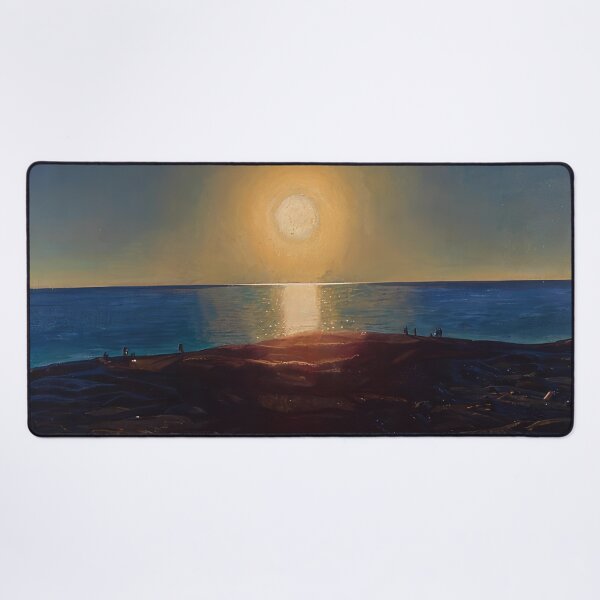 Item preview, calm and free maine coast 1909 by Rockwell Kent - Rockwell kent paintings designed and sold by namikikkik.