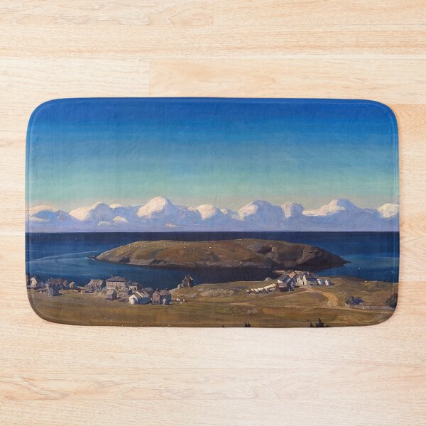 Item preview, island village coast of maine 1909 1 by Rockwell Kent - Rockwell kent paintings designed and sold by namikikkik.