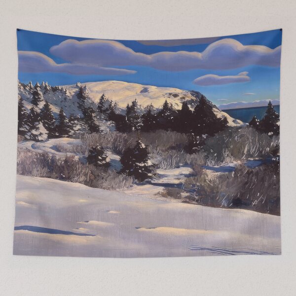 Item preview, maine headland winter 1906 1 by Rockwell Kent - Rockwell kent paintings designed and sold by namikikkik.