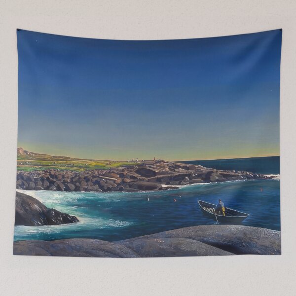 Item preview, maine lobsterman 1955 by Rockwell Kent - Rockwell kent paintings designed and sold by namikikkik.