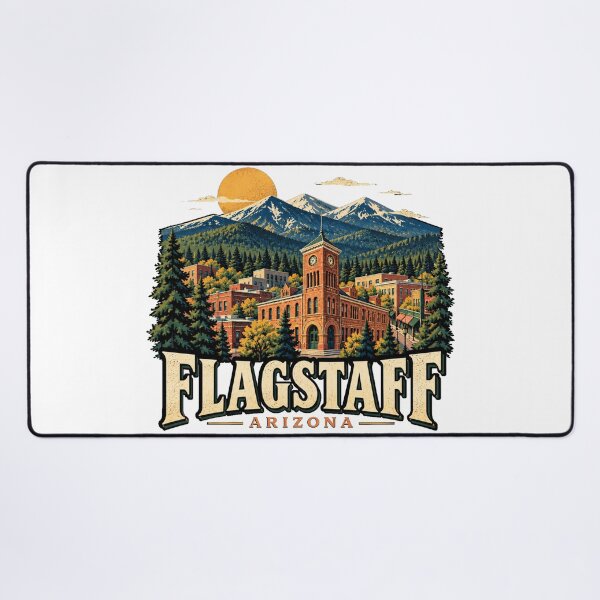 Item preview, Vintage Flagstaff Arizona Travel Souvenir Landmark Gift designed and sold by MichaeIRellov.