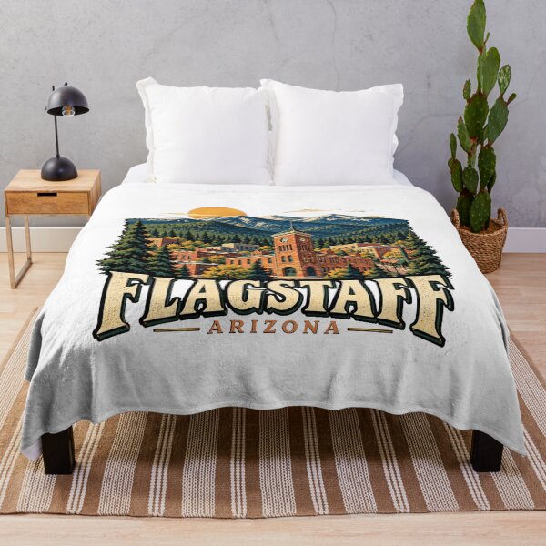 Item preview, Vintage Flagstaff Arizona Travel Souvenir Landmark Gift designed and sold by MichaeIRellov.