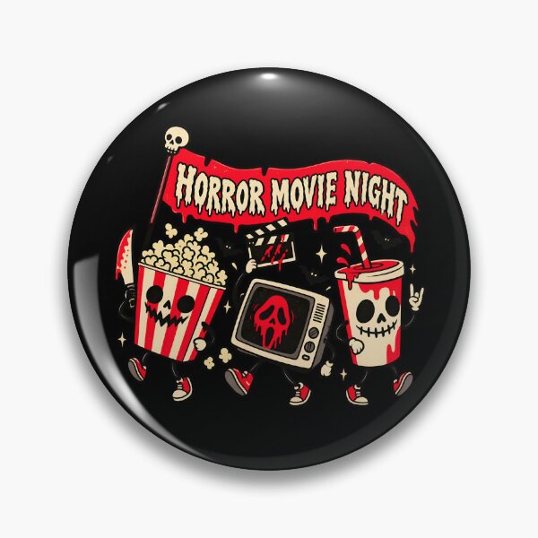 Item preview, Retro Horror Movie Night designed and sold by Imaginationbeyond.