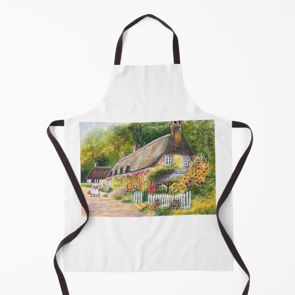 Item preview, Cottage gossips painting in watercolour inspired by Terry harrison designed and sold by BrendaMillenArt.