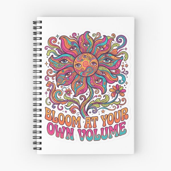Item preview, Bloom At Your Own Volume Psychedelic Trippy Flower Eyes designed and sold by Sanan Israyilli.