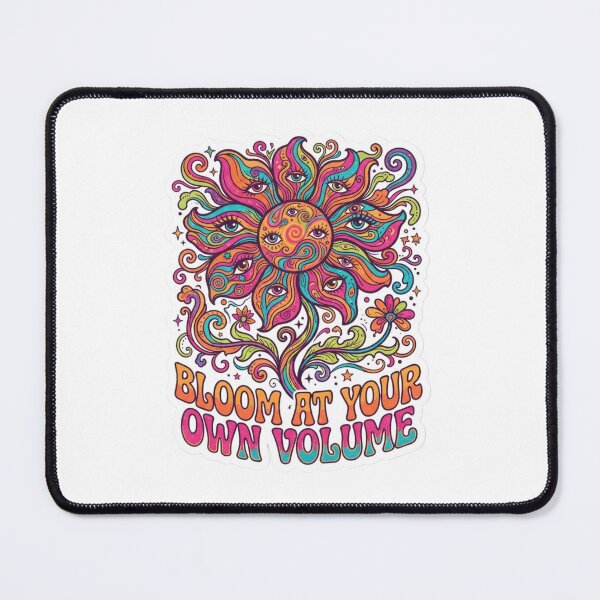 Item preview, Bloom At Your Own Volume Psychedelic Trippy Flower Eyes designed and sold by Sanan Israyilli.