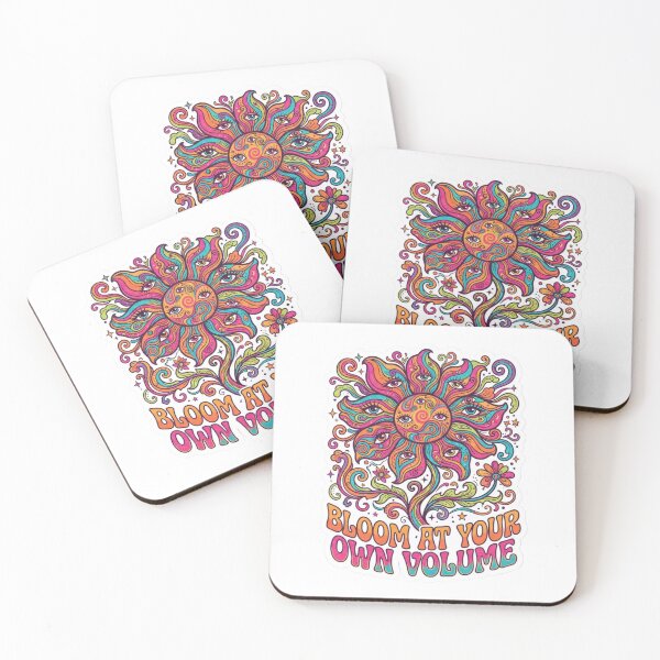 Item preview, Bloom At Your Own Volume Psychedelic Trippy Flower Eyes designed and sold by Sanan Israyilli.