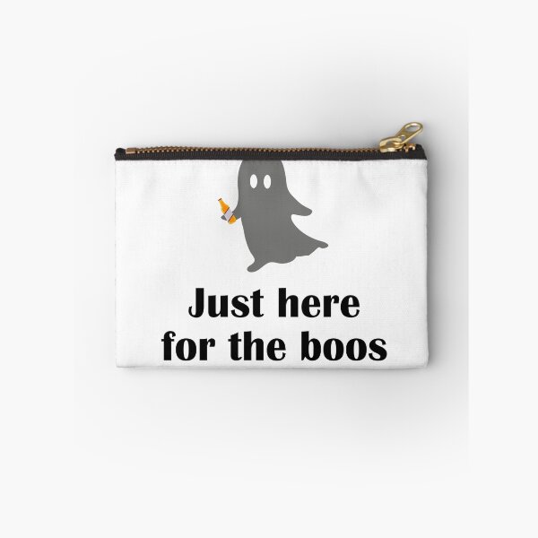 Item preview, Just Here For The Boos Cute Halloween Ghost Pun designed and sold by IannelloDesign.