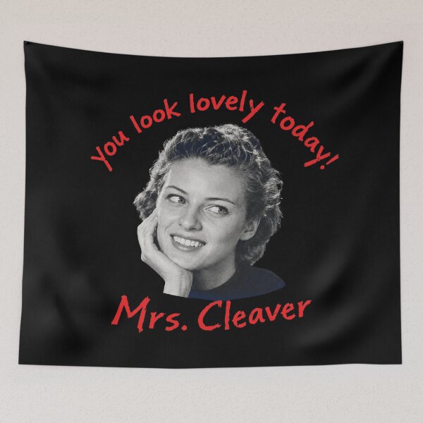 Item preview, Mrs Cleaver Lovely Today designed and sold by Emilykerryart.