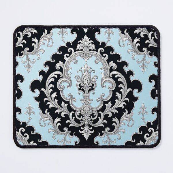Item preview, Ice Blue, Black & Silver Baroque designed and sold by DesignsByPrnces.