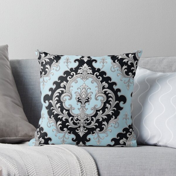 Item preview, Ice Blue, Black & Silver Baroque designed and sold by DesignsByPrnces.