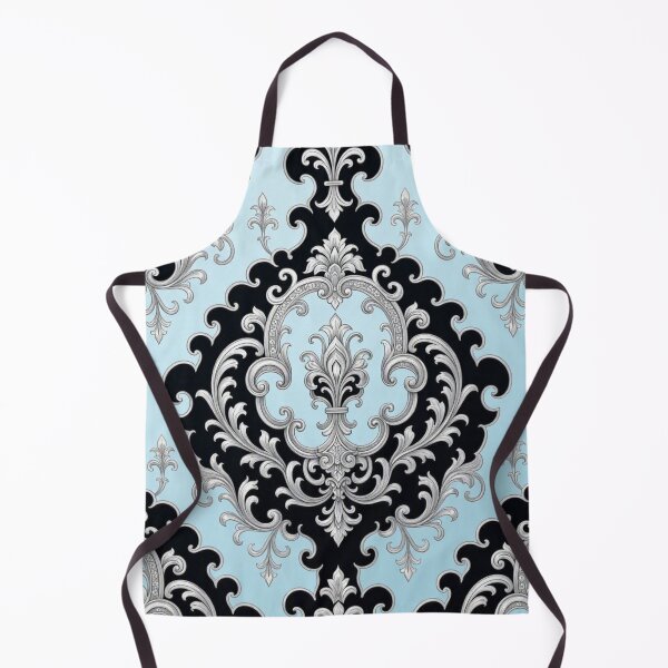 Item preview, Ice Blue, Black & Silver Baroque designed and sold by DesignsByPrnces.