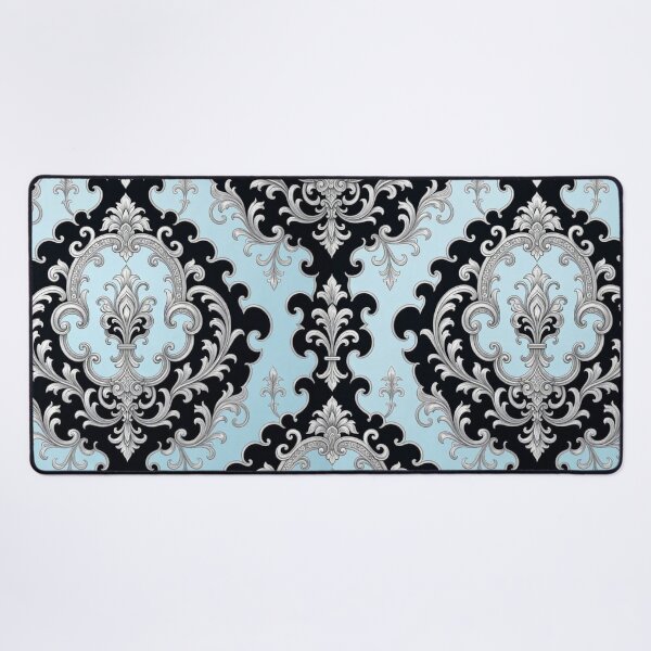 Item preview, Ice Blue, Black & Silver Baroque designed and sold by DesignsByPrnces.