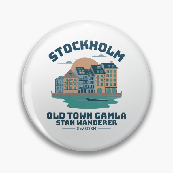 Item preview, Sweden : Stockholm old town Gamla stan wanderer designed and sold by Peerless-Prime.