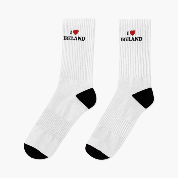 Item preview, I Love Ireland / I Heart Ireland (Black text with red heart) designed and sold by STUDIO-72.