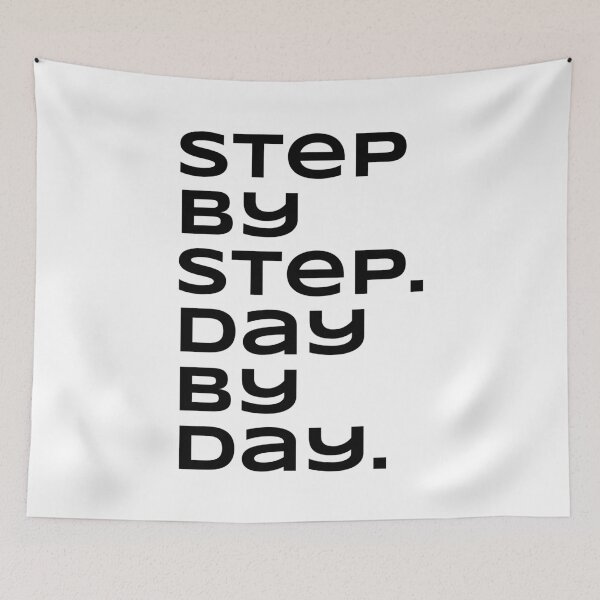 Item preview, Step by Step Day by Day designed and sold by PublicArtDesign.