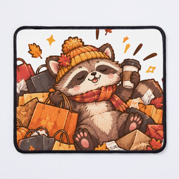 Item preview, Survived Black Friday Funny Raccoon Shopping Addict Holiday designed and sold by ianm1028.