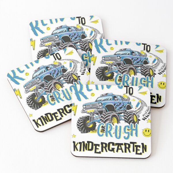 Item preview, Blue Monster Truck Ready To Crush Kindergarten Back to School designed and sold by goulditeggeb.