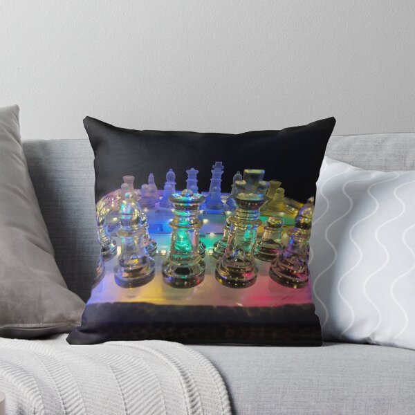 Item preview, Glas Chess Set with Colorful LED Glow designed and sold by ObjectAndNature.