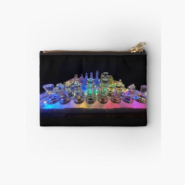 Item preview, Glas Chess Set with Colorful LED Glow designed and sold by ObjectAndNature.