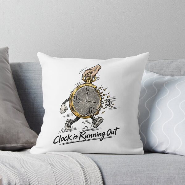 Item preview, Clock Is Running Out - Surreal Running Pocket Watch designed and sold by Falcon X.