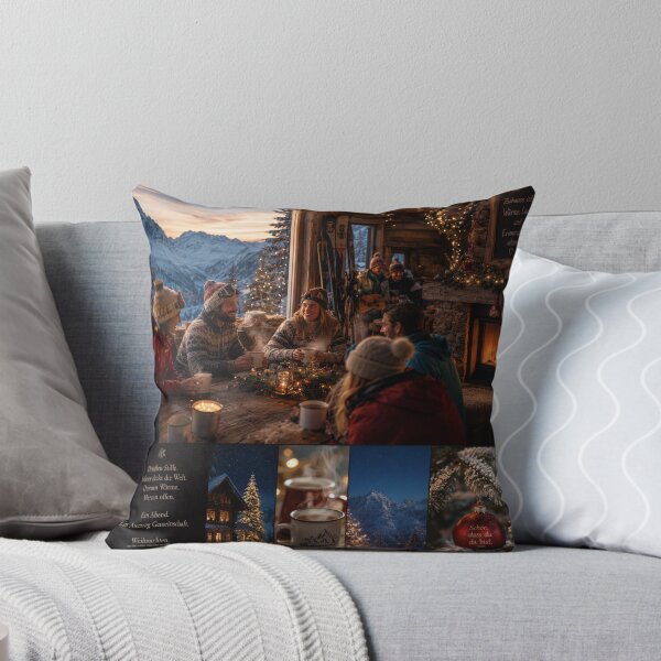 Item preview, Cozy Winter Cabin Glow designed and sold by FotoworldEdel.