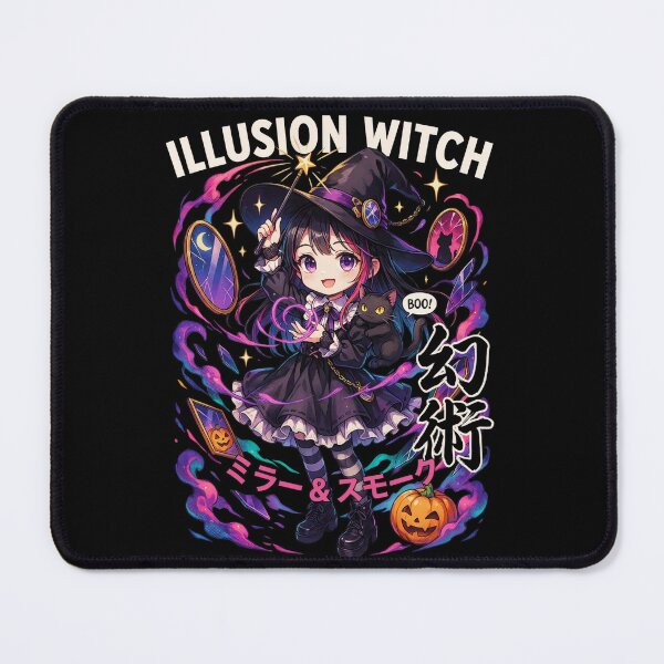 Item preview, Illusion Witchcore Smoke and Mirrors Halloween Design Graphic Tee v8 designed and sold by DarylWelsh2024.