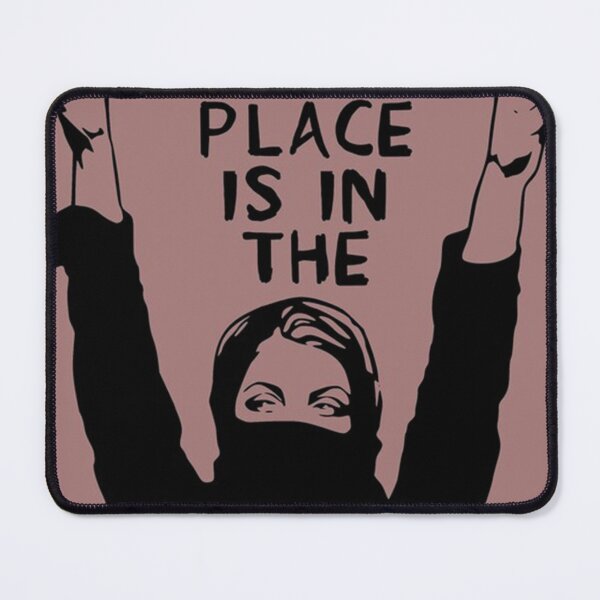 Item preview, Poster A Woman's Place Is In The Revolution - Feminist designed and sold by Geraldineromero.