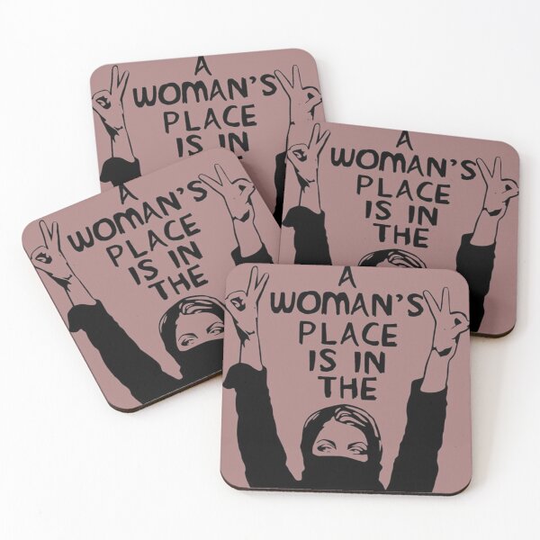 Item preview, Poster A Woman's Place Is In The Revolution - Feminist designed and sold by Geraldineromero.