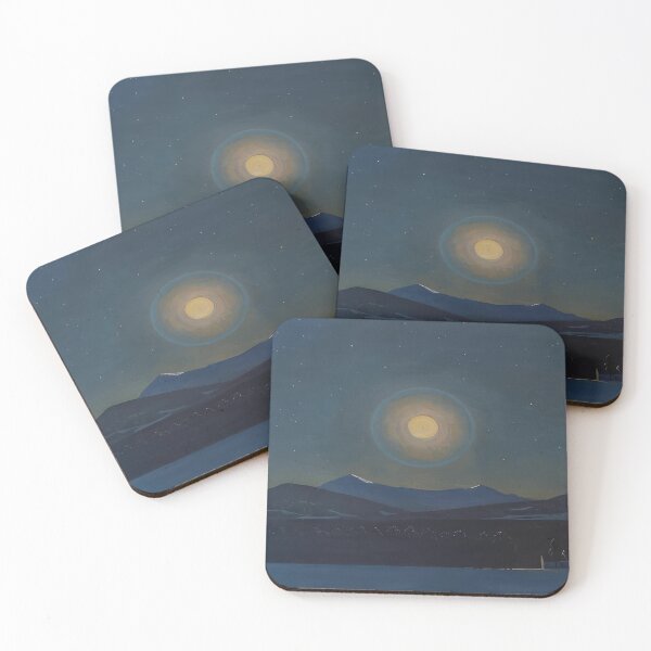 Item preview, moonlight winter by Rockwell Kent - Rockwell kent paintings designed and sold by namikikkik.