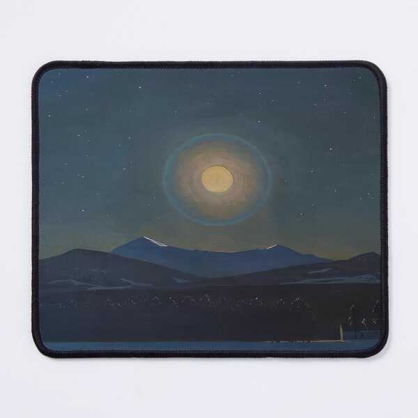 Item preview, moonlight winter by Rockwell Kent - Rockwell kent paintings designed and sold by namikikkik.