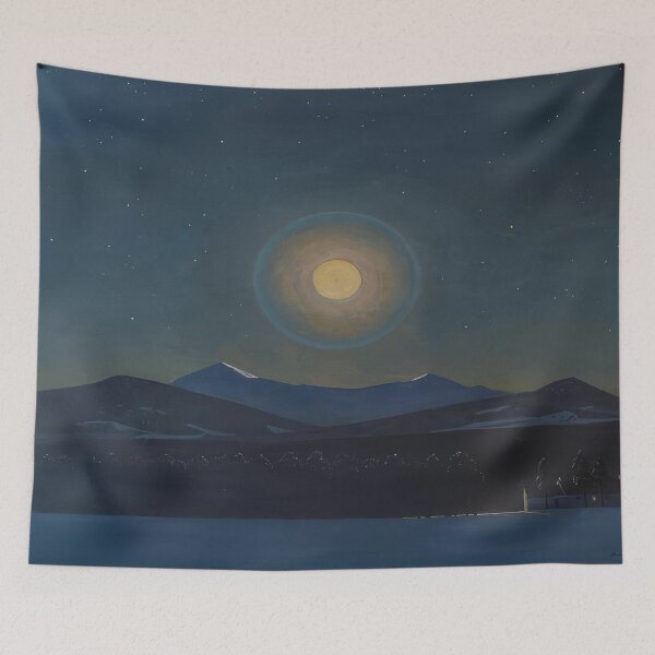 Item preview, moonlight winter by Rockwell Kent - Rockwell kent paintings designed and sold by namikikkik.