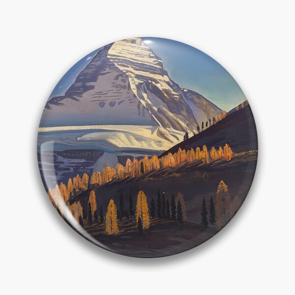 Item preview, Monte Assiniboine, Montañas Rocosas canadienses, 1952, por Rockwell Kent - Pinturas de Rockwell Kent designed and sold by namikikkik.