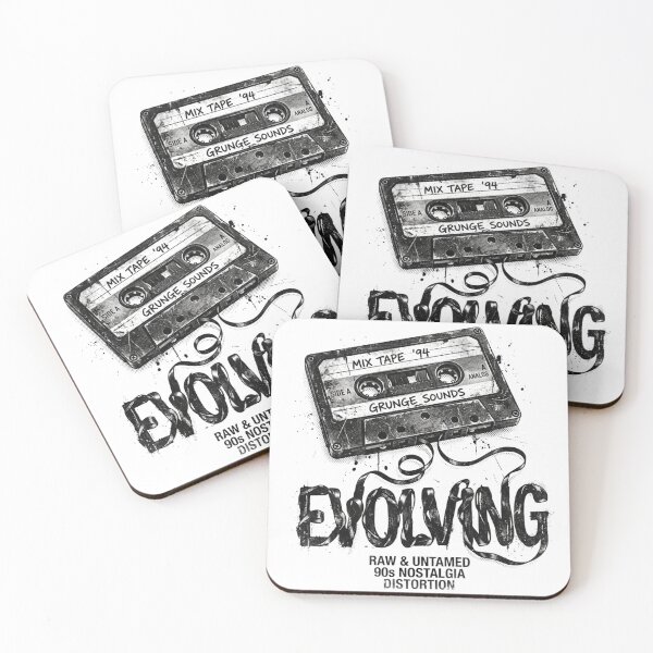 Item preview, Evolving Grunge Sounds - Retro 90s Cassette Tape Vintage Music designed and sold by Sanan Israyilli.