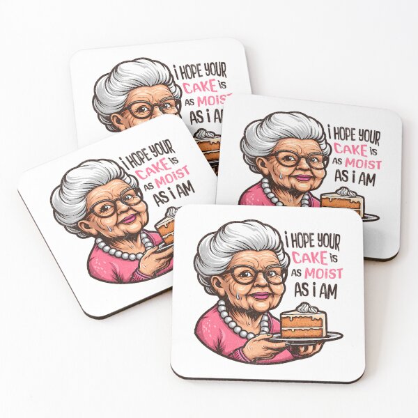 Item preview, I Hope Your Cake Is As Moist As I Am - Adult Humor Tee designed and sold by lindseywomack.