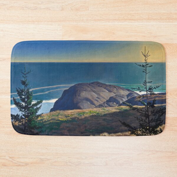 Item preview, young spruces maine coast 1955 1 by Rockwell Kent - Rockwell kent paintings designed and sold by namikikkik.