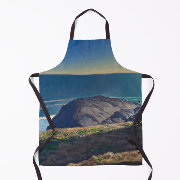 Aperçu de l'œuvre Jeunes épicéas, côte du Maine, 1955, par Rockwell Kent - Peintures de Rockwell Kent créée et vendue par namikikkik.