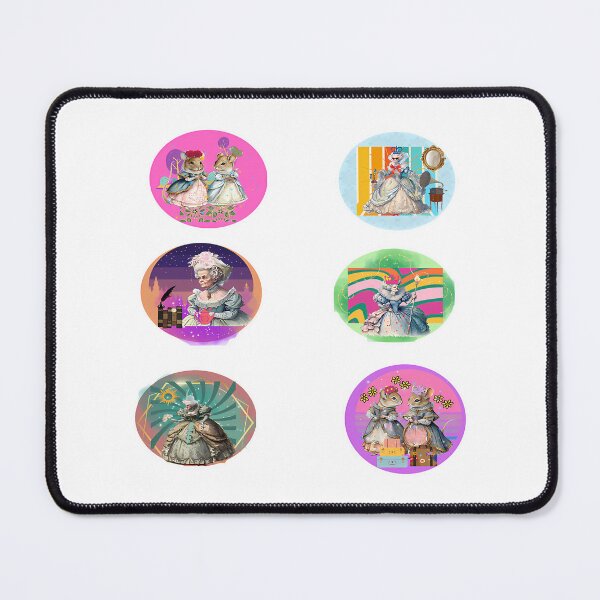 Item preview, Little Mice And Grannies Stickers designed and sold by lindseywomack.