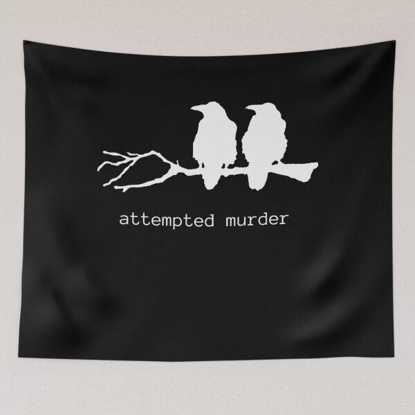 Item preview, Attempted Murder Crow Bird  designed and sold by Dedx.