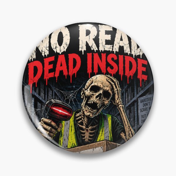 Item preview, No Read. Dead Inside – Funny Barcode Scanner Halloween Design designed and sold by KeeganDykes.