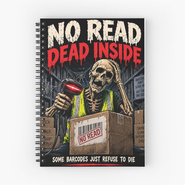 Item preview, No Read. Dead Inside – Funny Barcode Scanner Halloween Design designed and sold by KeeganDykes.