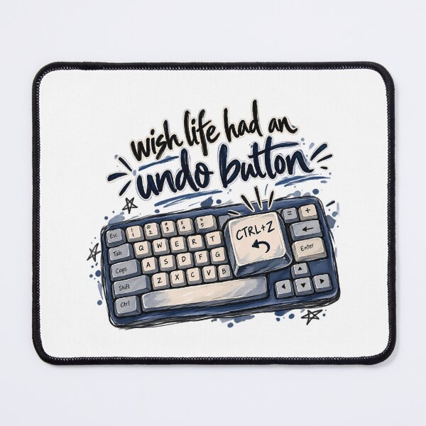 Item preview, Wish Life Had An Undo Button Ctrl Z designed and sold by WorkLoop.